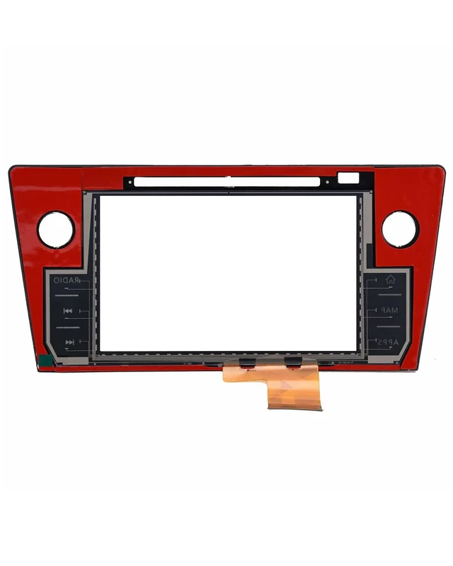 Alt view image 6 of 6 - Touch Screen Digitizer Radio Replacement for 2018 2019 Subaru Legacy & Outback 86471-AL65A 86471-AL68A 86471-AL65B 86471-AL66A with MAP Button