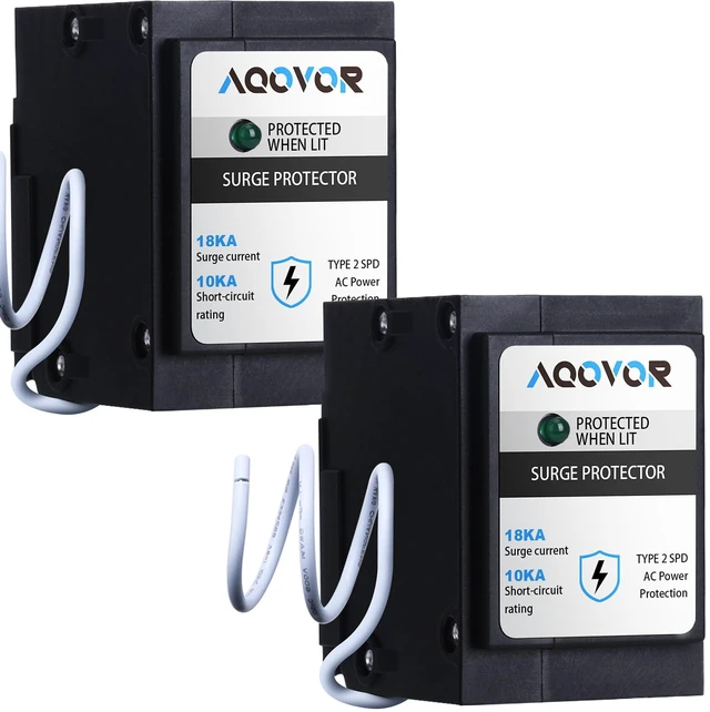 Main image of Type BR Whole-Panel Circuit Breaker Surge Protective Device (2-Pack)