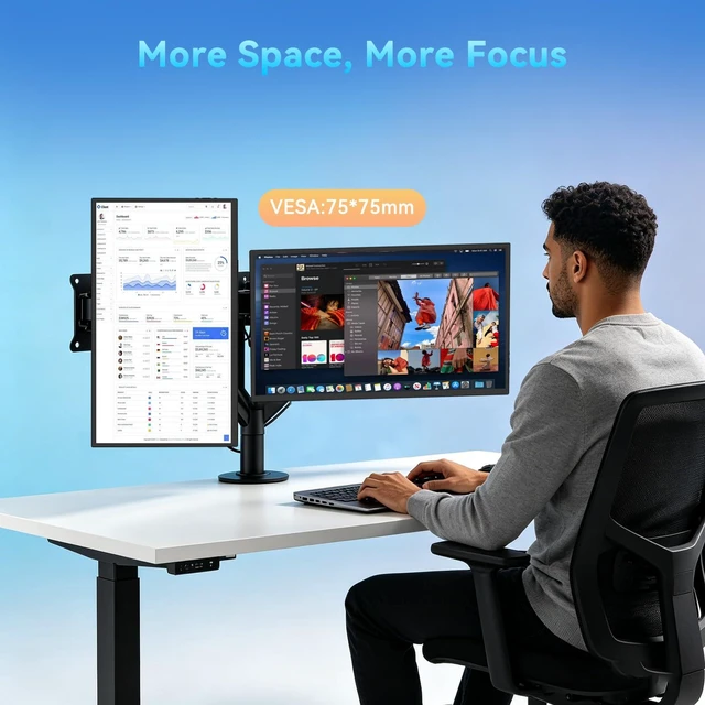 Alt view image 6 of 7 - 18.5 Inch Large Portable Monitor for Laptop,Display,120Hz,1080P FHD IPS Portable Travel Second Screen Display for/Phone/Xbox PS4/5, 125% sRGB, Dual Speakers