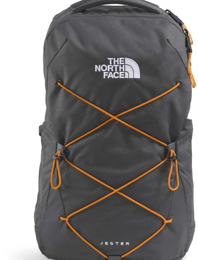 Main image of Jester Everyday Laptop Backpack, Gy/Dust Org, OSFA Commuter Daypack, Water Repellent, Laptop Sleeve