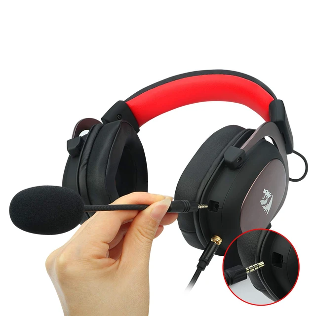 Alt view image 6 of 7 - H510 Zeus Wired Gaming Headset - 7.1 Surround Sound - Memory Foam Ear Pads - 53MM Drivers - Detachable Microphone, Works for Multi-Platforms PC, PS4/3 & Xbox One/Series X, NS