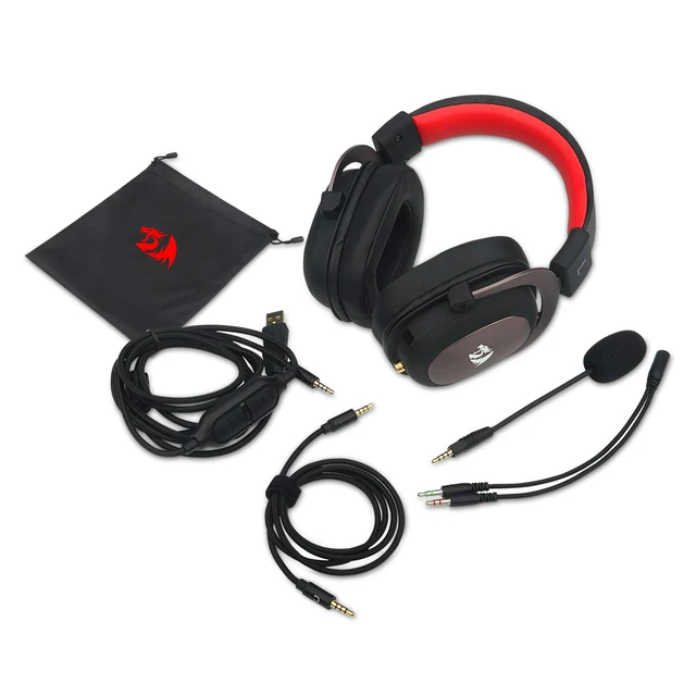 Alt view image 7 of 7 - H510 Zeus Wired Gaming Headset - 7.1 Surround Sound - Memory Foam Ear Pads - 53MM Drivers - Detachable Microphone, Works for Multi-Platforms PC, PS4/3 & Xbox One/Series X, NS