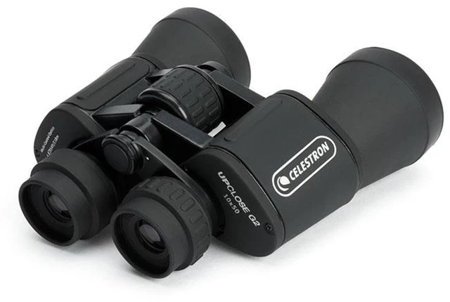 Alt view image 3 of 7 - UpClose G2 10x50 Porro Binoculars for Wildlife & Astronomy Bright 50mm Objectives, Traditional Porro Prism Design, Multi-Coated Optics, Great for Nature Viewing, Soft Carrying Case