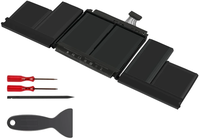 Main image of A1417 Battery for MacBook Pro A1398 (Mid 2012 & Early 2013) Battery Replacement to MacBook Pro 15-inch Retina (Mid 2012, Early 2013 Version) - EMC 2512 or 2673 10.95V/95Wh