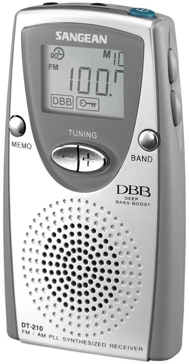 Main image of DT-210 FM-Stereo/AM PLL Synthesized Tuning Pocket Radio