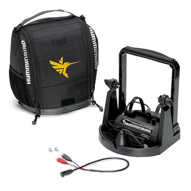Main image of ICE PTC Chirp H5 FB Portable Fish Finder Kit with CHIRP ICE Transducer