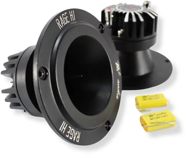 Main image of Rage Series Pair of H1 Neo 4-Ohm 100 Watt 1" Voice Coil Tweeters