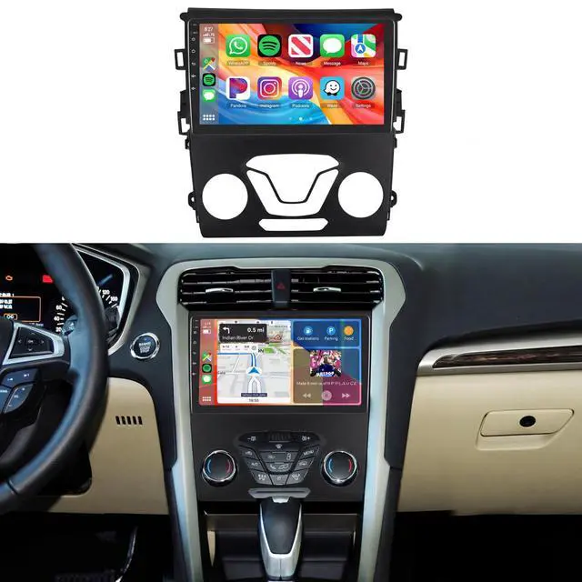 Main image of 5GhzWiFi 8Core 4+64G Radio for Ford Fusion Mondeo 2013-2019 Car Stereo with Wireless Carplay Android Auto,9'' 1280X720P IPS Touch Screen,5.0Bluetooth,DSP 46EQ,59UIs,FM/RDS,SWC Backup Camera