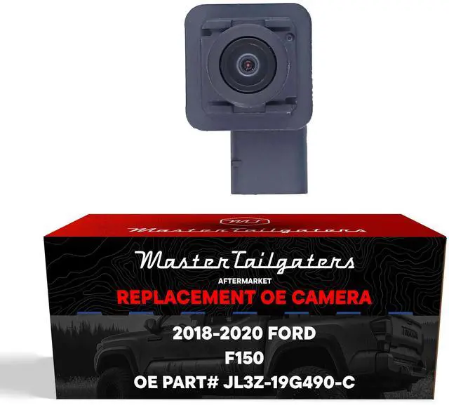 Main image of Replacement for Ford F150 Regular Cab/Extended Cab/Crew Cab w/o Trailer Hook-Up Lamp (2018-2020) Backup Camera OE Part # JL3Z-19G490-C