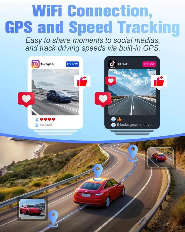 Alt view image 4 of 4 - Mini Action Cam 4K, 64GB Body Cam WiFi Sports Camera, Wearable POV Camera, Portable Helmet Camcorder Thumb Size, Hands-free Recording, 30m Waterproof for Vlogging Cycling Swimming Hiking Petting