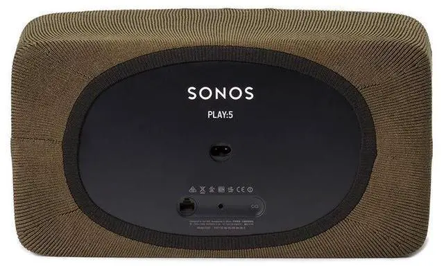 Alt view image 3 of 4 - Speaker Cover for Sonos Play 5 - Olive Green | Premium Knitted Speaker Cover | Acoustic Transparency & Custom Fit