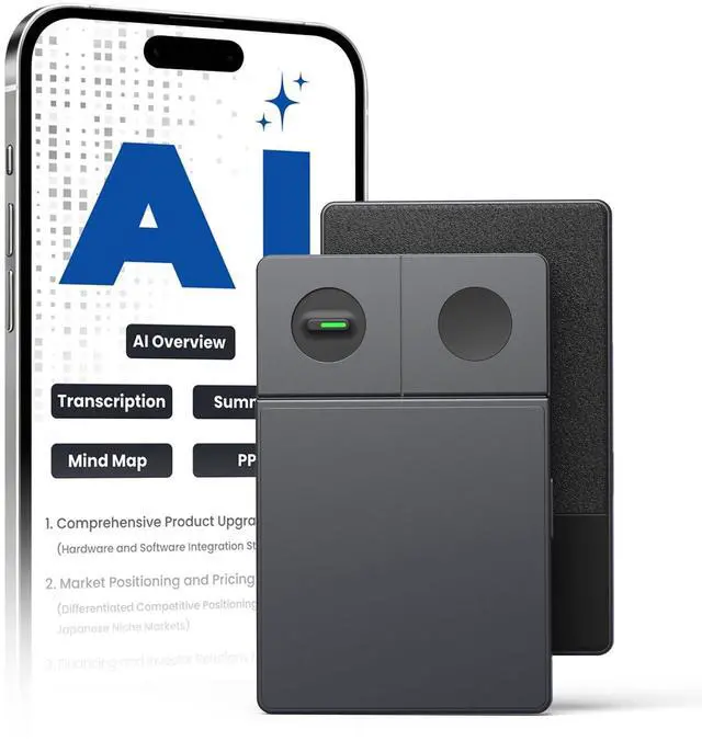 Main image of Note AI Voice Recorder Personal Assistant AI Transcribe & Summarize Support 126 Languages 64GB Portable AI Note Taking Assistant for Phone Calls, Meetings&Interveiws, Magnetic