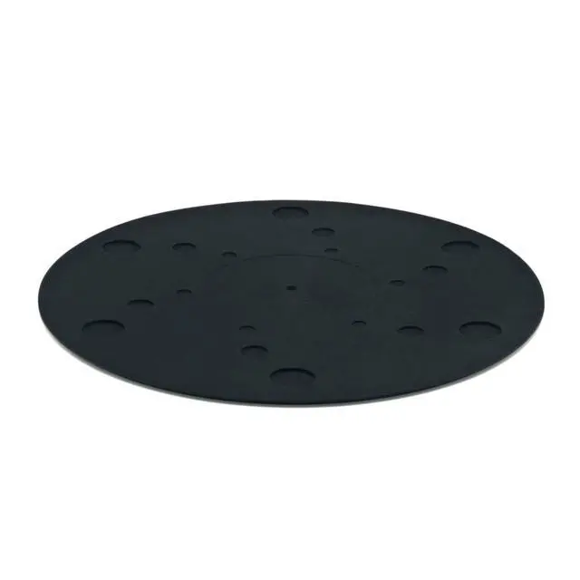 Alt view image 3 of 3 - BR-12 Turntable Mat (includes a Strobo disc and overhang gauge)