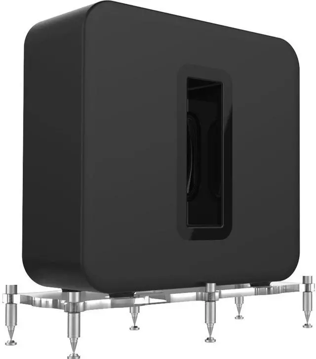Main image of Sonos sub Stand, Stand Feet Pads,Stainless Steel Speaker Isolation Feet for Sonos Sub 4, Stand for sonos sub Gen1,Sonos Sub Gen 2,Sonos Sub Gen 3,Sonos Sub Gen 4 (Transparent)