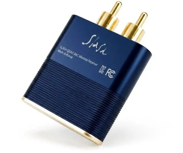 Main image of 5 LDAC Bluetooth to RCA Audio Receiver | Hi-Fi Wireless DAC adapter with aptX Adaptive / HD & AAC. 3.5mm Aux In, Headphone Amp for Studio & Home Stereo
