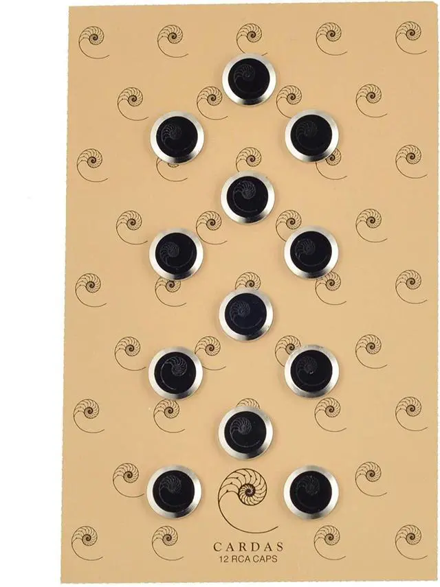 Main image of AUDIO Noise dust Stopper Protective RCA Caps cover plugs. Shield and protects against unwanted Noise and RF, EMI interference (12 Pieces)