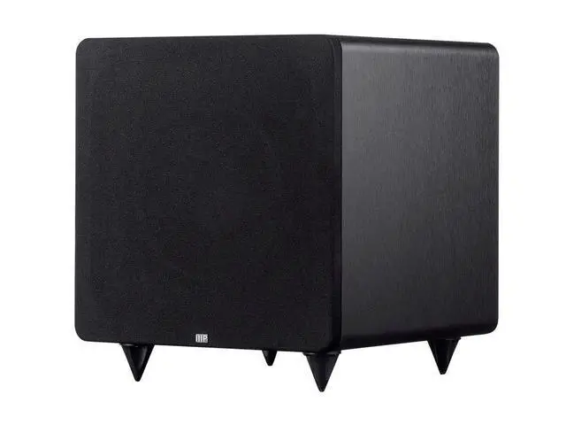 Alt view image 2 of 4 - SW-10 150 Watt RMS (300 Watt Peak) Powered Subwoofer 10in, Ported Design, Variable Phase Control, Variable Low Pass Filter, for Home Theater