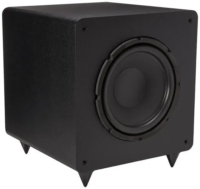 Alt view image 4 of 4 - SW-10 150 Watt RMS (300 Watt Peak) Powered Subwoofer 10in, Ported Design, Variable Phase Control, Variable Low Pass Filter, for Home Theater
