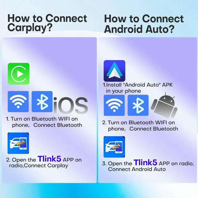Alt view image 4 of 4 - Car Radio for Chevy Chevrolet Silverado SSR Tahoe 2003-2006 GMC Siera Yukon 2003-2006 Hummer 2003-2006 Head Unit with CarPlay Tesla Style Touch Screen Android Auto Bluetooth GPS Backup Camera