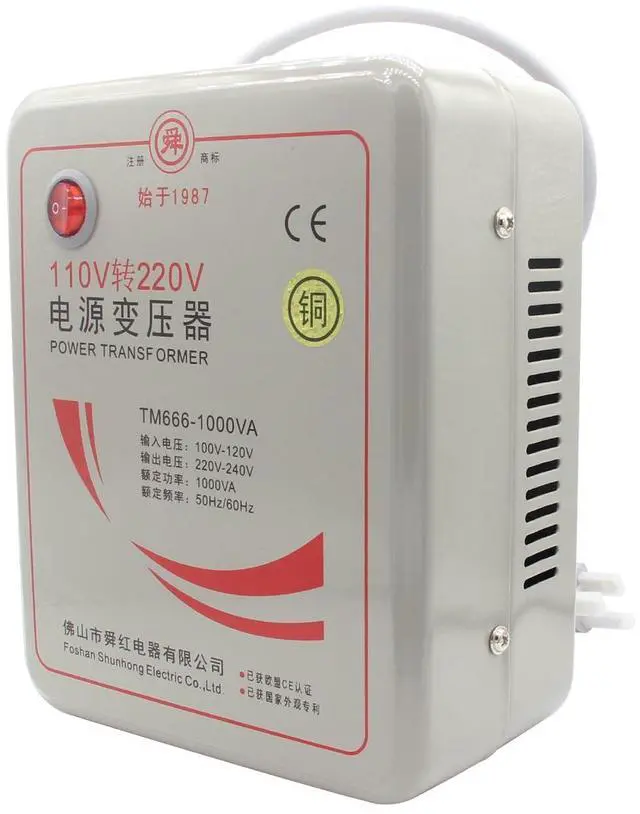 Alt view image 4 of 6 - 110V to 220V Step Up Converter Voltage Power Transformer for 220V Chinese Electronics