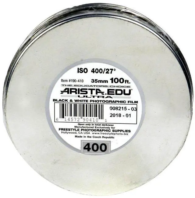 Main image of EDU Ultra 400 ISO Black & White Film, 35mm x 100 ft