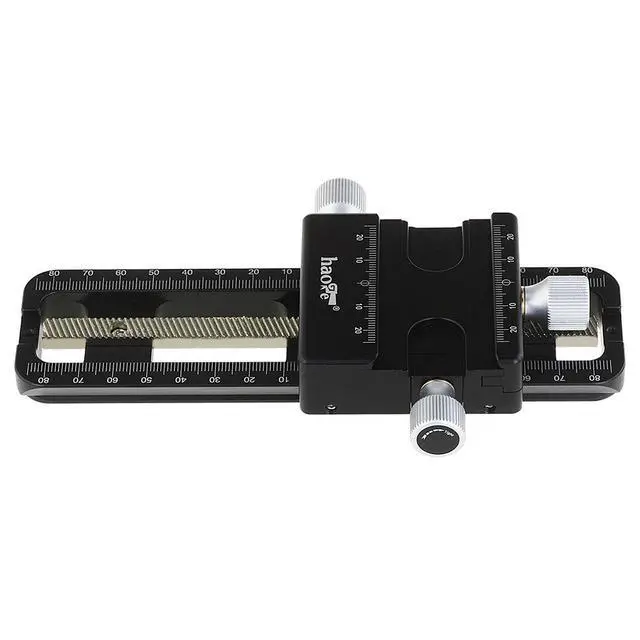 Alt view image 3 of 4 - MFR-180 Macro Focusing Rail Rack Slider for Precision Focus Stacking Stack Nodal Slide Macro Close-up Close Up Photography Built-in Arca Swiss Type Quick Release Clamp and Arca Dovetail Groove