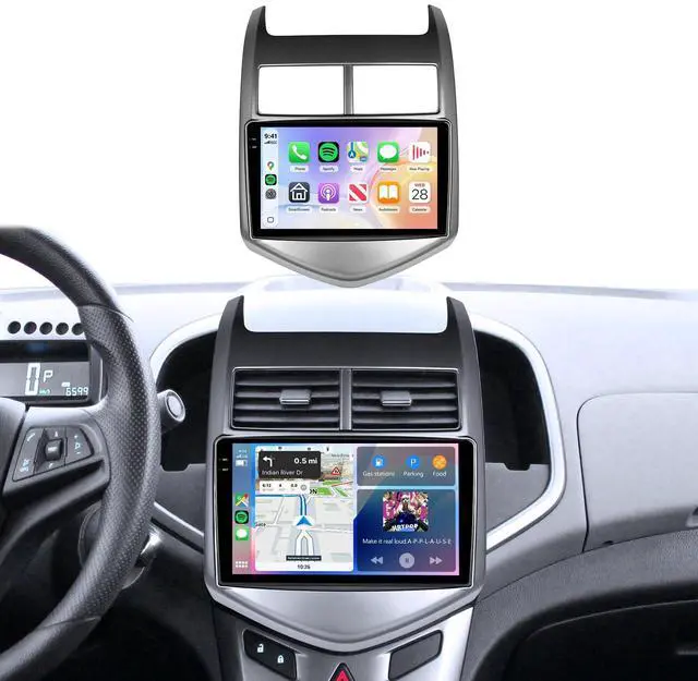 Main image of Android 15 Build-in DSP EQ 5Ghz WiFi for Chevrolet Aveo 2011-2013 Car Stereo with 5.0Bluetooth,Wireless Carplay Android Auto,9inch IPS Touch Screen,IP69k Backup Camera,26UIs,GPS Chip,FM/RDS 2G+64G