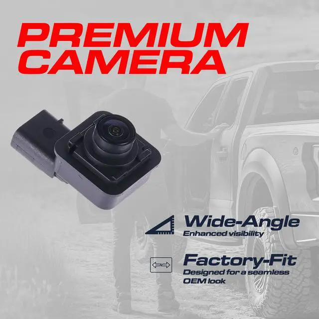 Alt view image 3 of 6 - Replacement for Ford F150 (2015-2017) Backup Camera OE Part # FL3Z-19G490-D, FL3Z-19G490-B