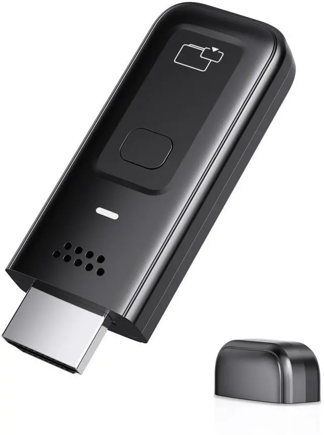 Main image of Wireless HDMI Display Dongle Adapter, 4K Decode 1080P@60Hz HDMI Wireless Plug & Play Extender for Smartphone Laptop to TV/Monitor/Projector, Support Airplay & Miracast, for Conference Room