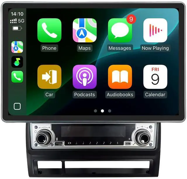 Main image of 4+64G Radio for Toyota Tacoma 2005-2015 Radio Stereo Carplay Android Auto Upgraded 11.5 Inches QLED Screen Tesla Style GPS Navigation FM SWC Bluetooth 5.0 AHD Backup Camera