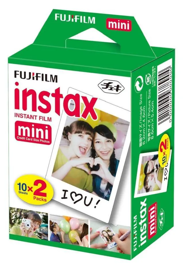Alt view image 3 of 4 - Instax Mini Link 2 Smartphone Printer Plus Instax Mini Films 20 Pack. Plus Stickers. Bonus All-Purpose Microfiber Cloth (Clay White)