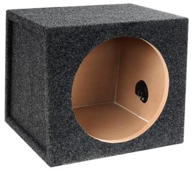 Main image of 15SA 15 Hatchback Truck Style/Wedge Shaped/Single Sealed Subwoofer/Speaker Enclosure. Made in USA