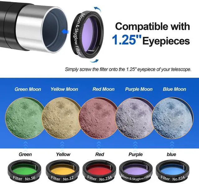 Alt view image 4 of 4 - 70400 Telescope for Kids 8-12,Telescope for Adults high Powered,70mm Aperture 400mm Focal Length Refractor Astronomy telescopes Kids 5-7 6 Year Old White