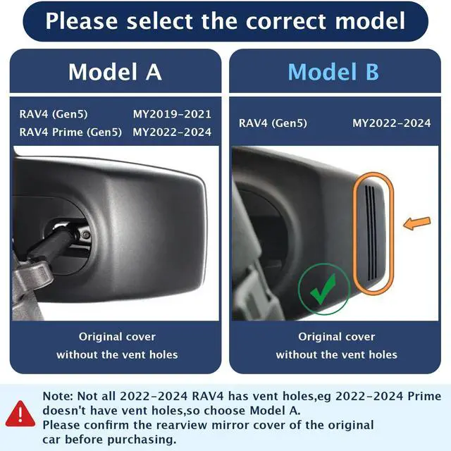 Alt view image 3 of 4 - 4K Dash Cam Compatible with Toyota RAV4 2022-2024 LE Limited SE Adventure XLE Premium XSE Model B,with Vent Hole,OEM Size,UHD 2160P,Loop Recording,G Sensor,WiFi & APP,64GB Card