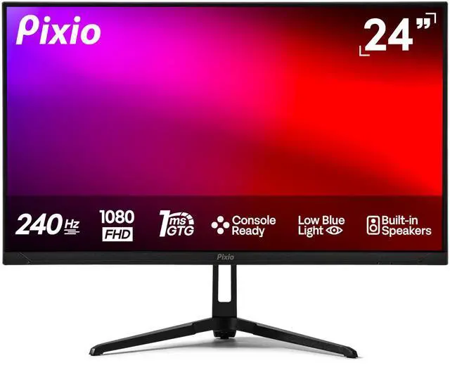 Main image of PX249 Wave 24 inch 240Hz Refresh Rate FHD 1080p Resolution Fast IPS Panel 1ms GTG Response Time Built-in Speakers Gaming Monitor with Adaptive Sync