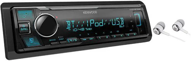 Alt view image 2 of 3 - Bluetooth USB MP3 WMA AM/FM Digital Media Player Dual Phone Connection Pandora Car Stereo Receiver/Free Alphasonik Earbuds