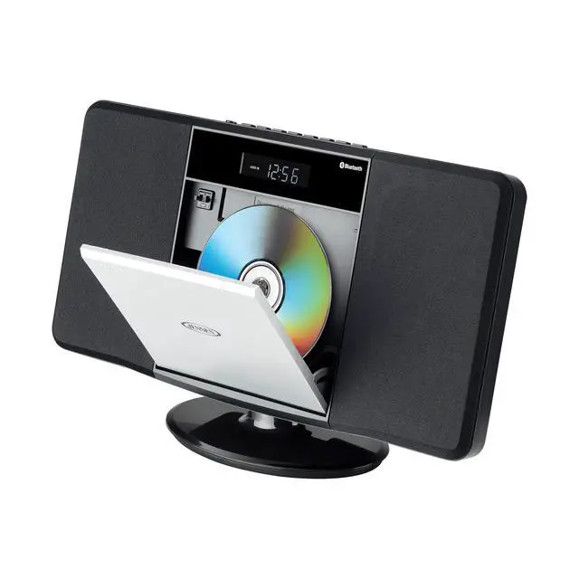 Alt view image 3 of 4 - JBS-300 Modern Bluetooth Stereo Music System for Home with CD/MP3/WMA Player Wireless Streaming USB Port for MP3 Playback | Digital AM/FM Stereo (Remote Included) (Limited Edition)