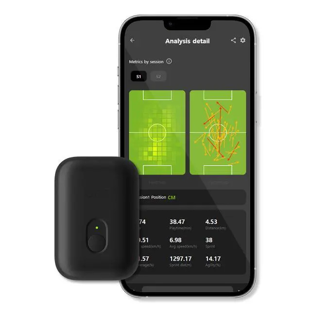 Alt view image 2 of 4 - BEE PRO 2 - Sports GPS Tracker & Vest for Outdoor Sports (Small) | 30days Trial Included & Subscription Requierd | Soccer Training Equipment | Fitness Tracker (Large)