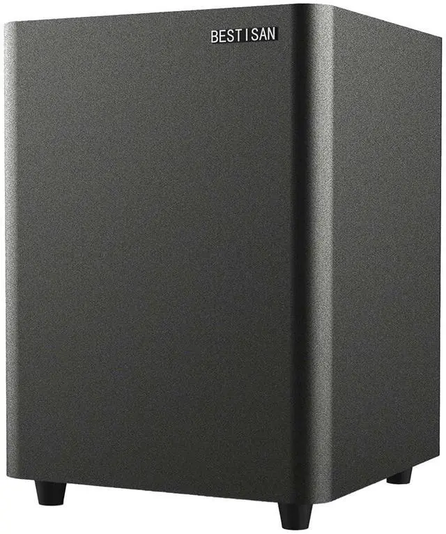 Main image of Powered Subwoofer, Deep Bass Sub, Down Firing Subs, Easy Setup with Home Theater System, Receiver, Speakers, Coaxial Cable Included, RCA, LFE, AUX Input, High-Level Speaker Input & Output