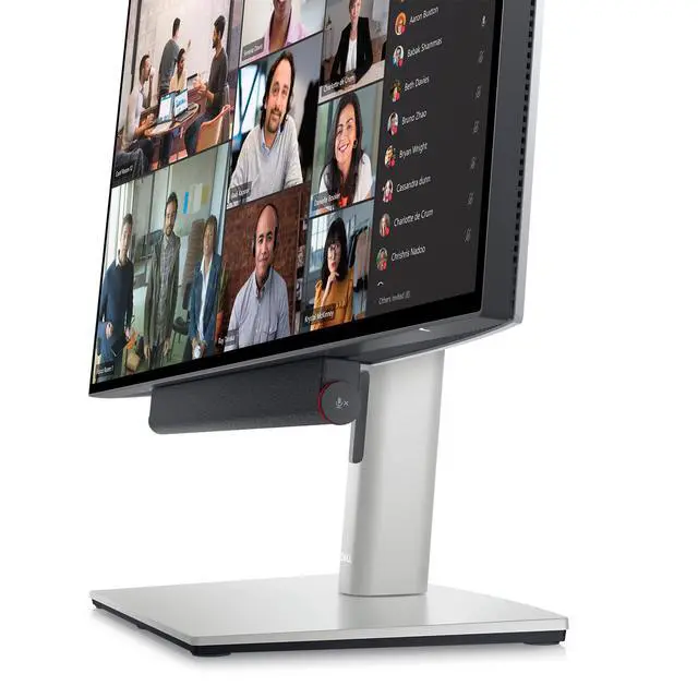 Alt view image 2 of 4 - Slim Conferencing Soundbar for Monitor SB522A - Magnetic, Mute Microphone, Call Answer/end, Zoom Certification, Microsoft Teams Certified