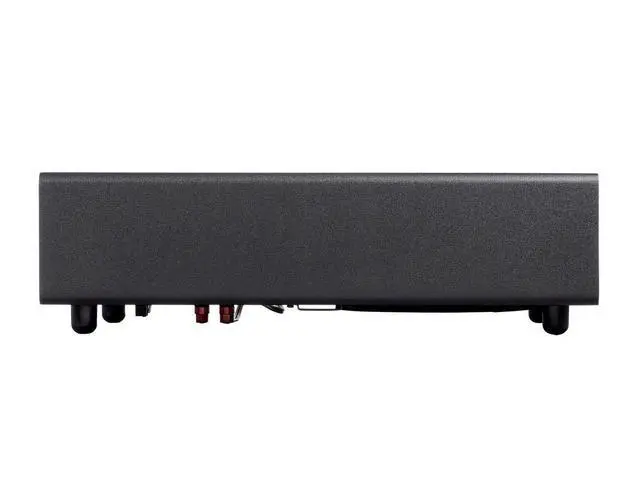 Alt view image 3 of 4 - SSW-8 Slim Powered Subwoofer - 8 Inch Woofer, 100 Watt, Low Profile, Powerful Amp, Low Pass, RCA and Speaker Level Terminal Inputs, Black