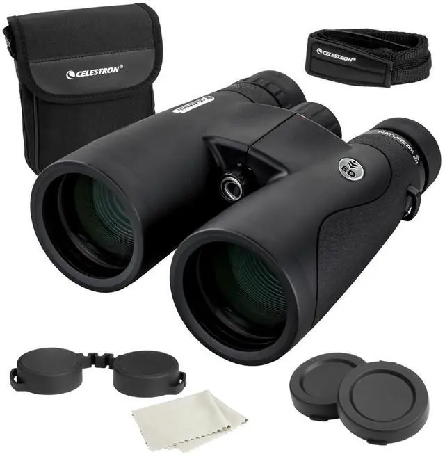 Main image of Nature DX ED 10x50 Premium Binoculars Extra-Low Dispersion Objective Lenses Outdoor and Birding BinocularFully Multi-Coated with BaK-4 PrismsRubber Armored Fog & Waterproof Binoculars