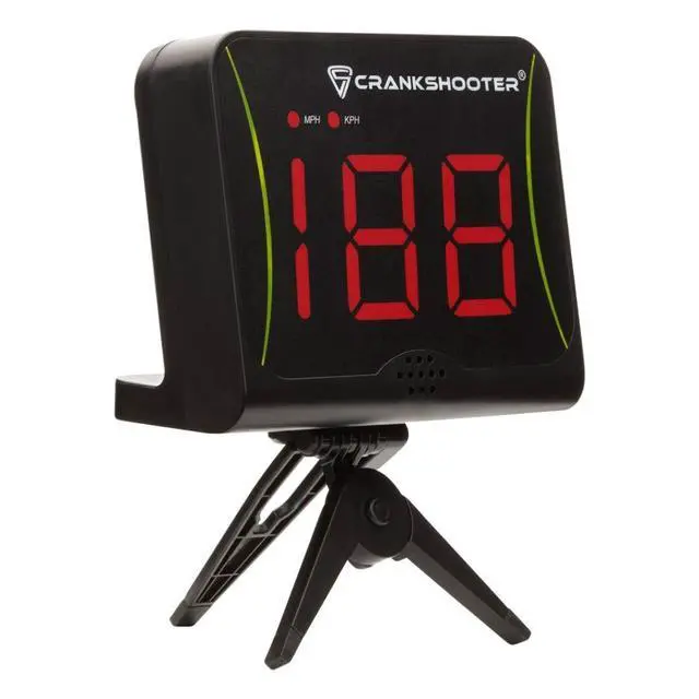 Alt view image 2 of 3 - Radar - Shot Speed Radar with MPH and KPH Measurement - Free Standing Radar for Lacrosse, Baseball, Hockey, Soccer and More