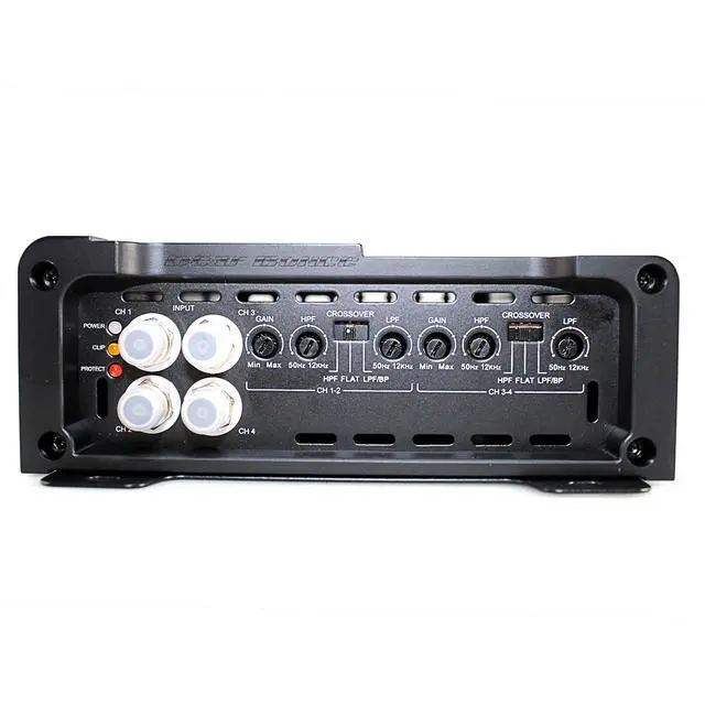 Alt view image 4 of 6 - Machete Fight Amplifier 4-CH 1080W RMS Class D 4-Ohm/MFA-4.180