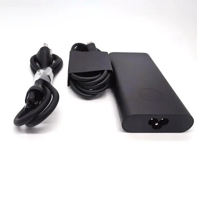 Alt view image 2 of 4 - Laptop Charger GAN 130W USB C Type C AC Adapter,XPS 15 9520 9530 XPS 17 9720 9730 AC Charger, Black, HA130PM170