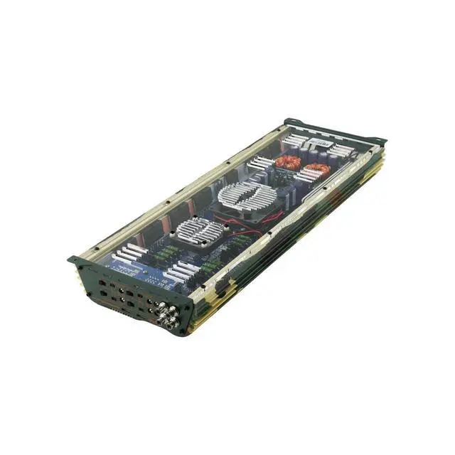 Alt view image 2 of 4 - JP34 AB CAMO 4 Channel Car Audio Amplifier | 590W RMS Class AB Power Amp | Car Stereo Speaker Amplifier | High-Performance Automotive Sound