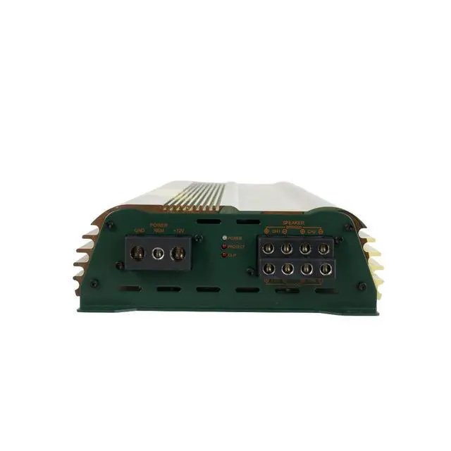 Alt view image 3 of 4 - JP34 AB CAMO 4 Channel Car Audio Amplifier | 590W RMS Class AB Power Amp | Car Stereo Speaker Amplifier | High-Performance Automotive Sound
