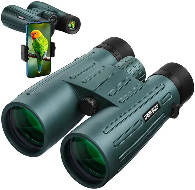 Main image of 18x56 UHD Binoculars for Adults High Powered with Upgraded Phone Adapter, Wide Field of View Binoculars with Clear Low Light Vision, Lightweight Waterproof Binocular for Bird Watching Travel Cruise