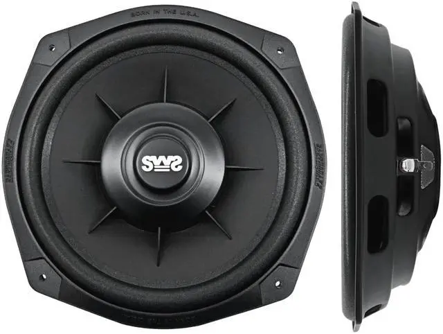 Alt view image 3 of 6 - Sound SWS-8X 8-Inch Shallow Woofer System Under-the-Seat Subwoofer, 4-Ohm (Single), Black