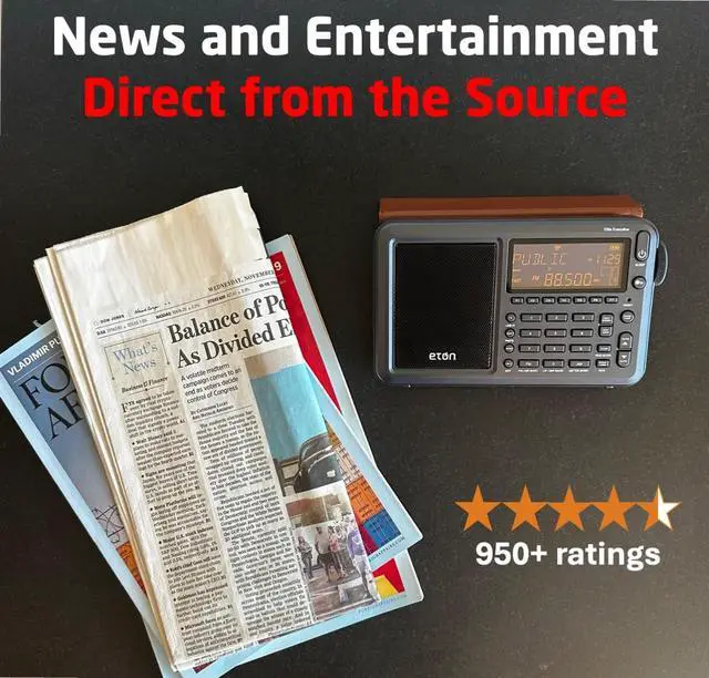 Alt view image 4 of 5 - Elite Executive AM/FM/Aircraft Band/SSB/Shortwave Radio